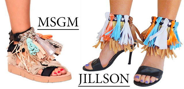MSGM Shoe by Jillson & Roberts