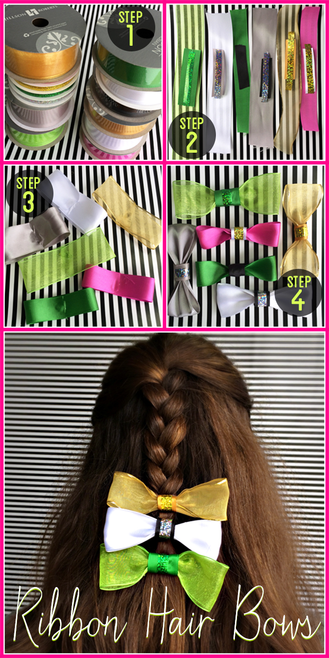 DIY Ribbon Hair Bow