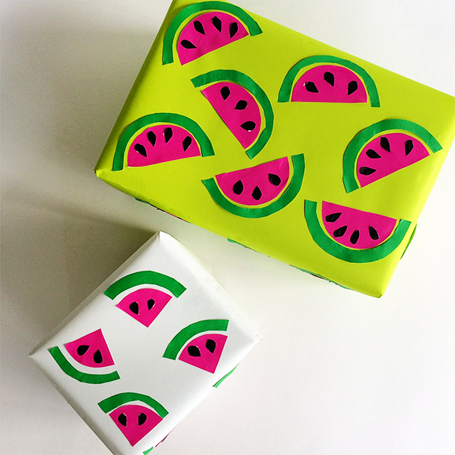 Watermelon DIY Wrapping
